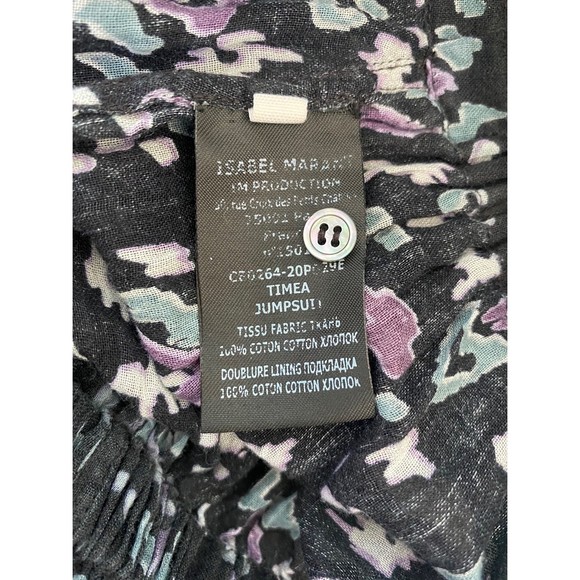 Isabel Marant Timea Jumpsuit in Dark Midnight - Picture 10 of 11